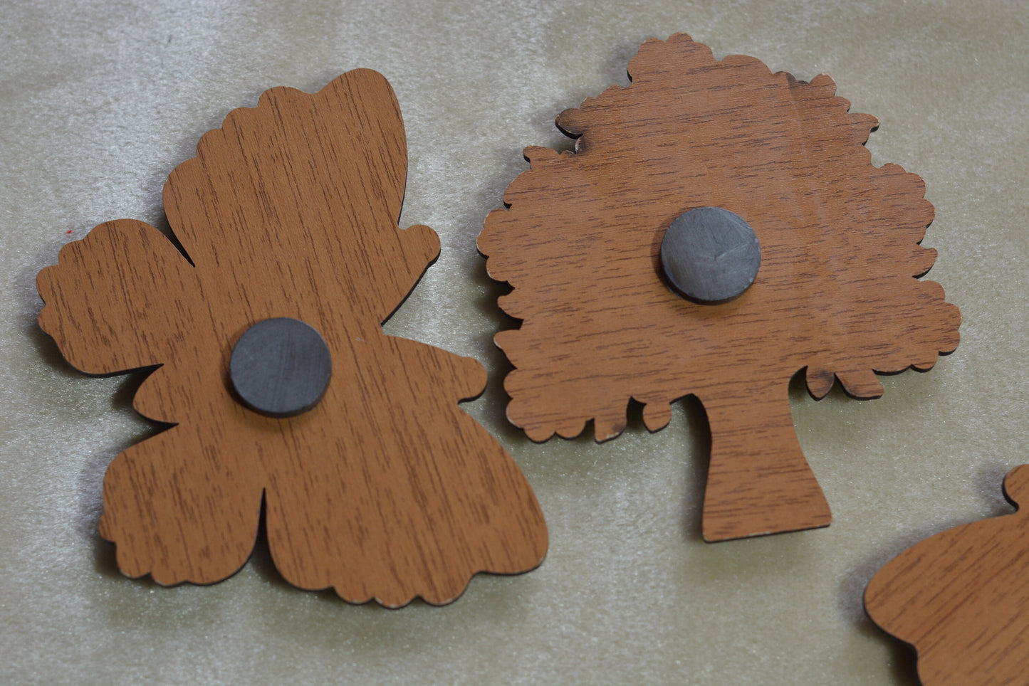 Evil Eye wooden Magnet