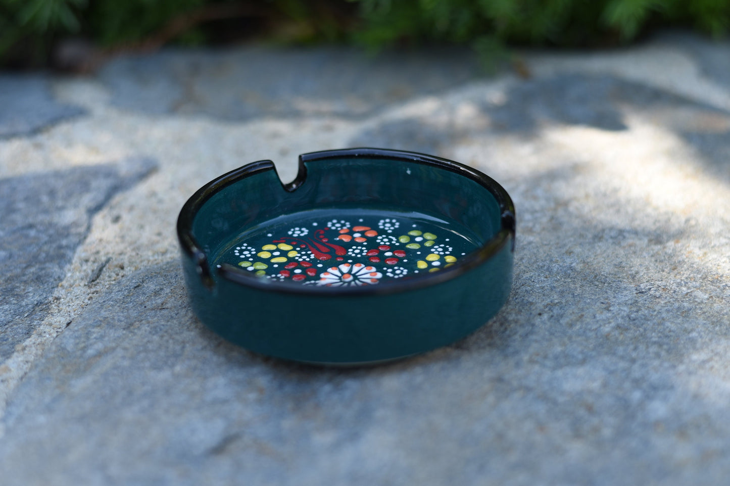 Ceramic Ash Tray, Turkish design