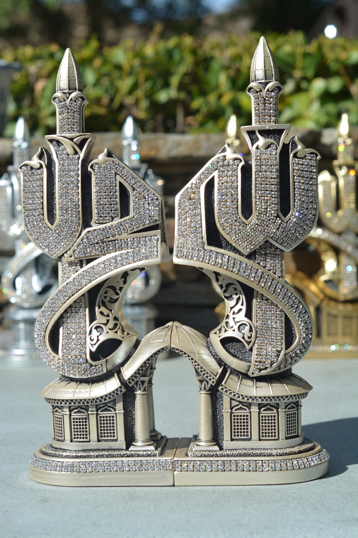 Set: Allah & Muhammad Double Sided Towers