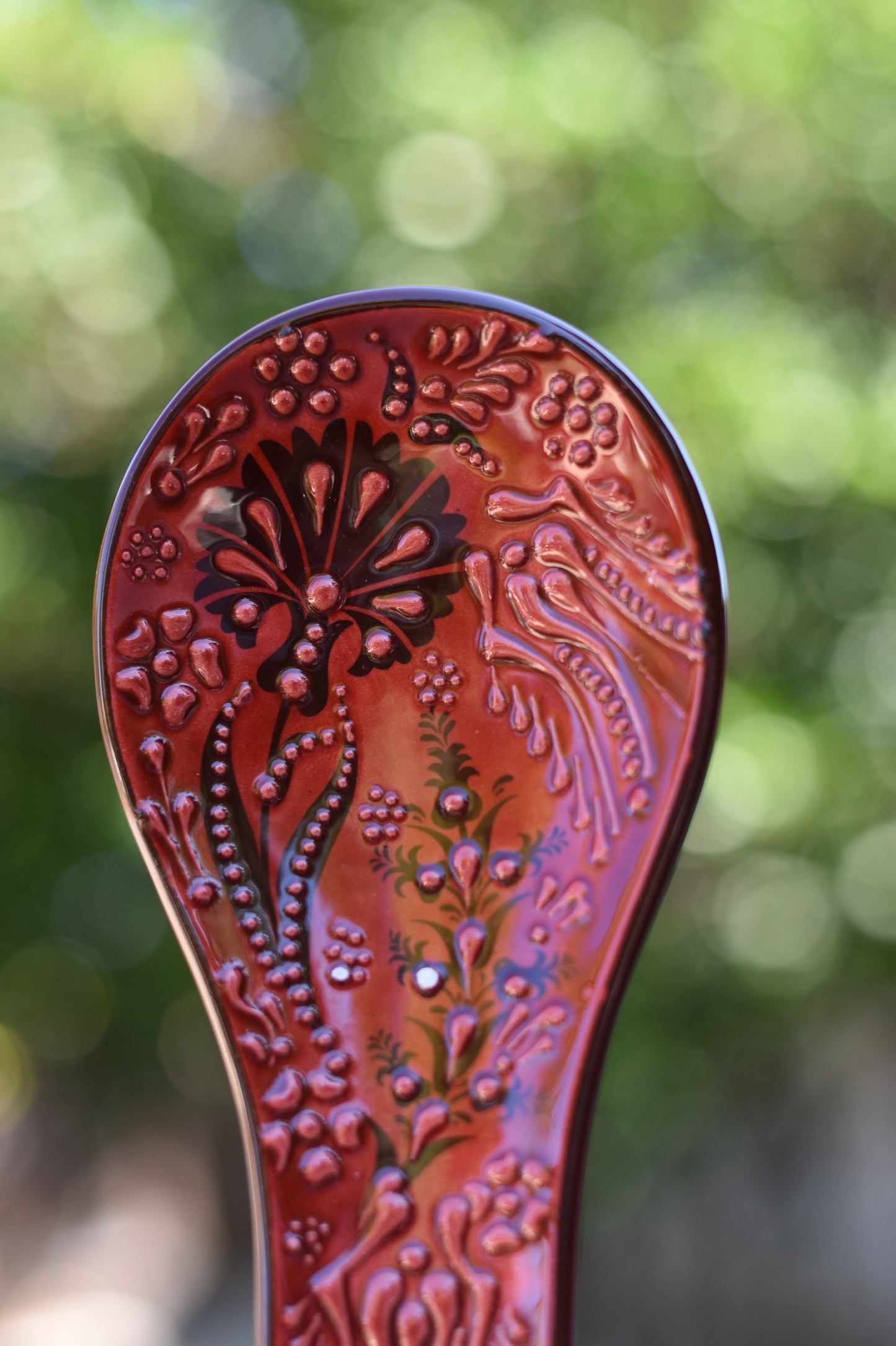 Turkish Handmade Large Ceramic Spoon Holder